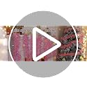 CCINEE DK217 16ft Pink Lighted Tinsel Garland – Prelit Twisted Indoor Christmas/Wedding Decor