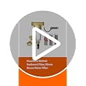 Whole House Spin Down Sediment Filter 40/100/200 Micron with 1" MNPT & 3/4" FNPT
