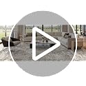 Natunest 9x12 Brown & Grey Washable Area Rug - Non Slip, Abstract Pattern