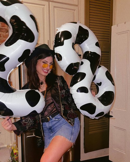 Cow Print Number 12 Balloon 40 inch, 12 Number Balloons, 12th Cow Farm Barnyard theme Birthday Decorations for Girls Boys Kids, 12 Year Old Party Supplies