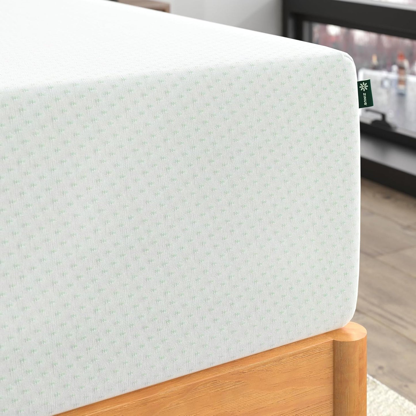 Zinus Memory Foam Mattress - 12 Inch Green Tea Infused Comfort | Full Size