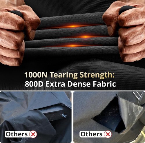 Blackstone Griddle Cover - Heavy Duty 800D Waterproof & Durable | Fits 28-Inch Griddle with Hood