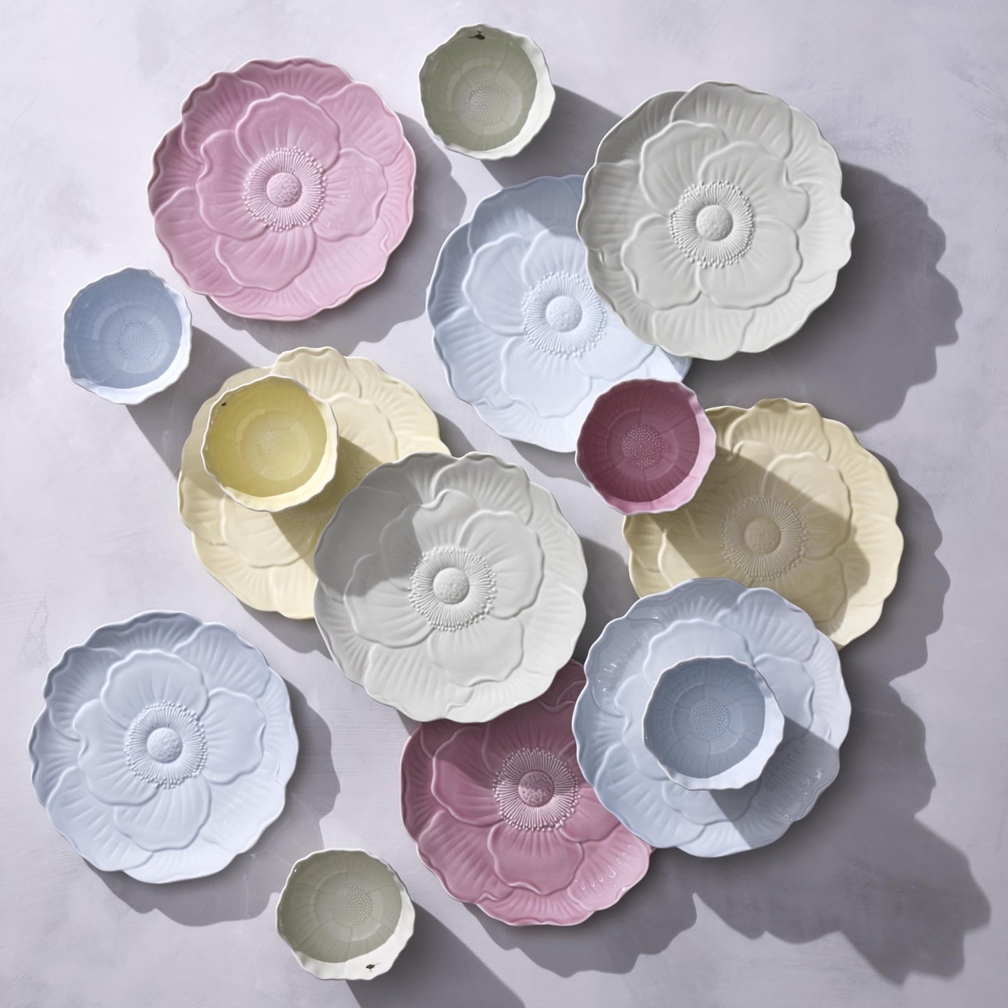 Lenox 897768 Butterfly Meadow Floral Accent Plates, Pink, Set of 4