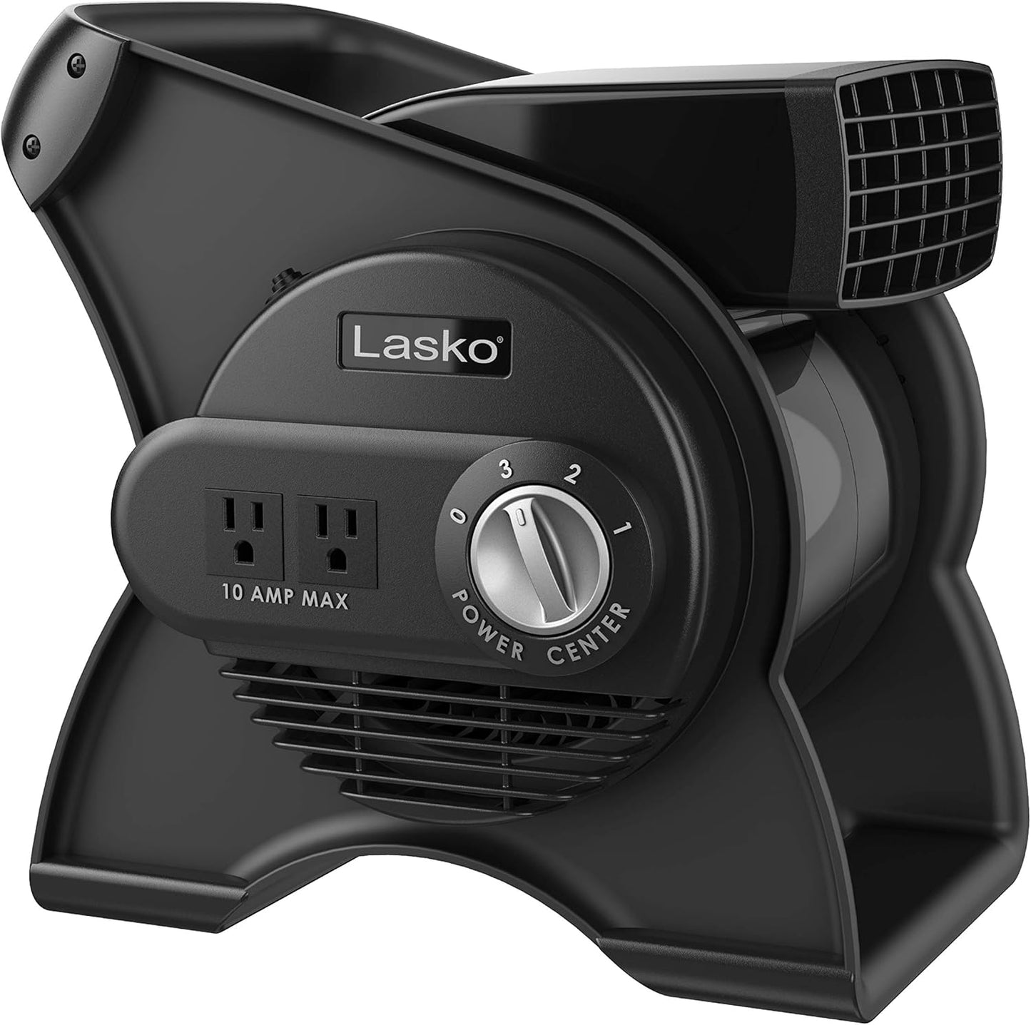 Lasko Cyclone Pedestal Fan, Adjustable Height, Remote Control, Timer, 3 Speeds, for Bedroom, Kitchen, Office and Living Room, 18", White, 1885, Large