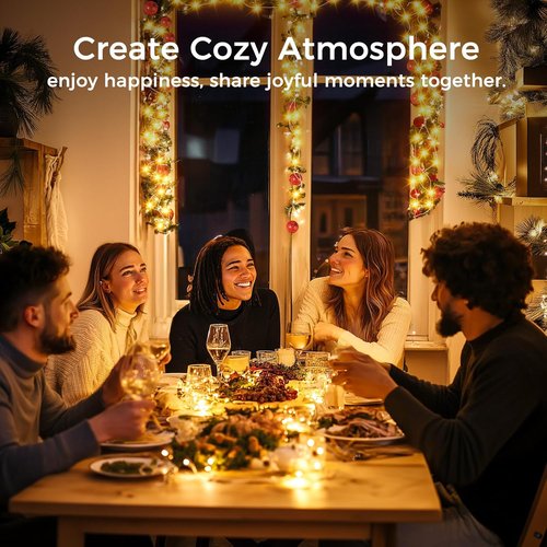Fairy Lights | 33Ft Battery Operated 100 LED Twinkle Lights with Remote & Timer - Waterproof for DIY Decor