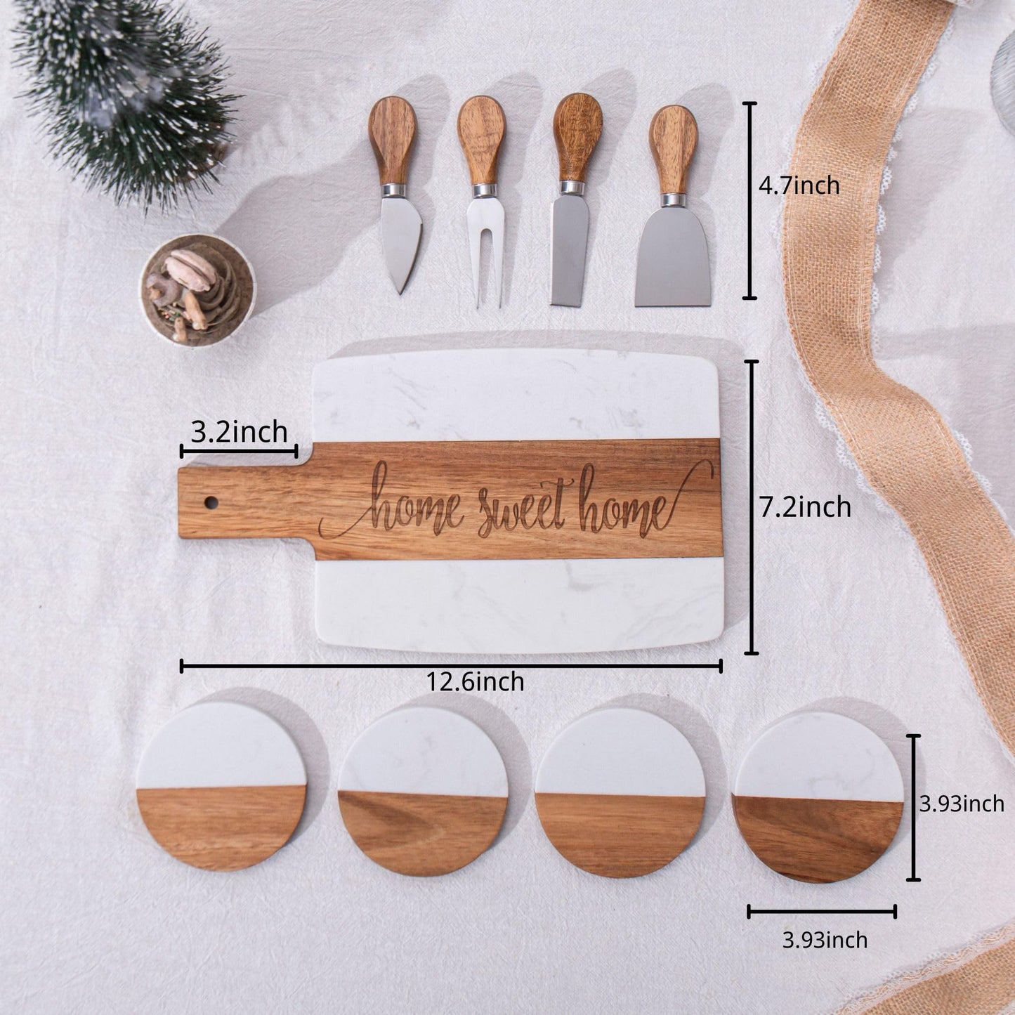 House Warming Gifts New Home Couple, Housewarming Gift Baskets for Women,Clients, Homeowner, Closing Gifts for Home Buyers, New Apartment, First Home Gifts, House Essentials for New Home Gift Ideas