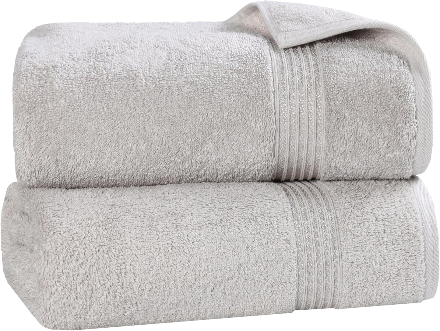 Superior Egyptian Cotton 6-Piece Towel Set, Bathroom Essentials, Towels For Bathroom, Apartment, Airbnb, Guest Bath, Face, Hand, Bath Towels, Washcloths, Absorbent, Fast Drying, Royal Purple