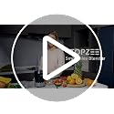 Personal Smoothie Blender with 24oz To-Go Cup - 1000W Compact Black
