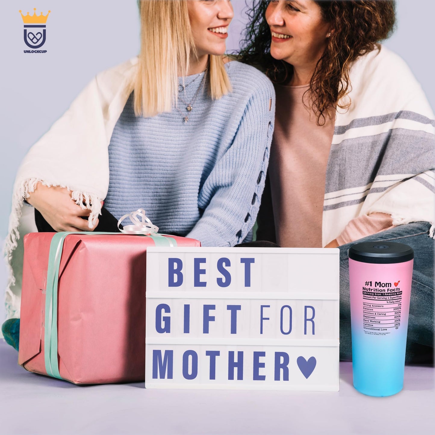 Christmas Gift For Mom - Birthday Gifts For Mom From Daughter, Son, Kids - Unique Gifts For Mom, Wife, New Mom, Bonus Mom, Pregnant Mom - Funny Gifts Ideas For Mommy - 22 Oz Tumbler