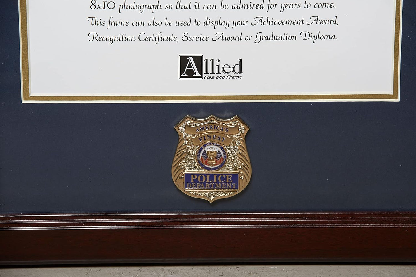 Allied Frame United States Army Certificate of Achievement Frame with Medallion - 8 x 10 inch