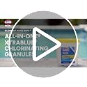 Pool & Spa Chlorine Granules - All-in-One XtraBlue, Kills Bacteria & Algae, 6 Pounds