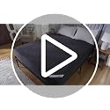 Waterproof Mattress Protector King Size - Black, 4 Black / King