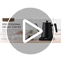 1.0L Gooseneck Electric Kettle with ±1°F Temp Control & Fast Heating