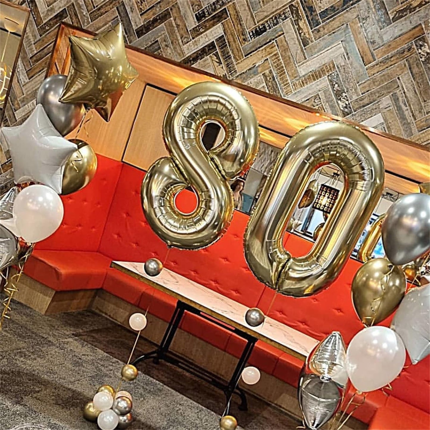 Champagne Gold Number 30 Balloons, 40 Inch Light Gold Foil Number 3 & 0 Balloons for Women, Self Inflating 30th Birthday Balloons for 30 Year Old Men Anniversary Birthday Party Decorations Supplies