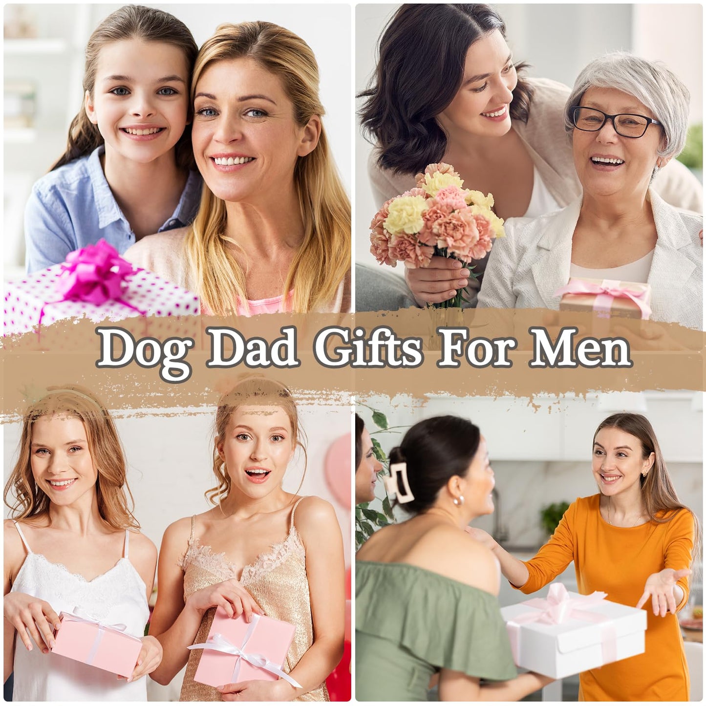 LONQELI Dog Dad Gifts for Men, Dog Dad Gifts Blanket 60"x50", for Dog Lovers Men, Dog Lover Gifts for Men, Best Dog Dad Gifts, Gifts for Dog Dad Birthday, Dog Owner Gifts for Men