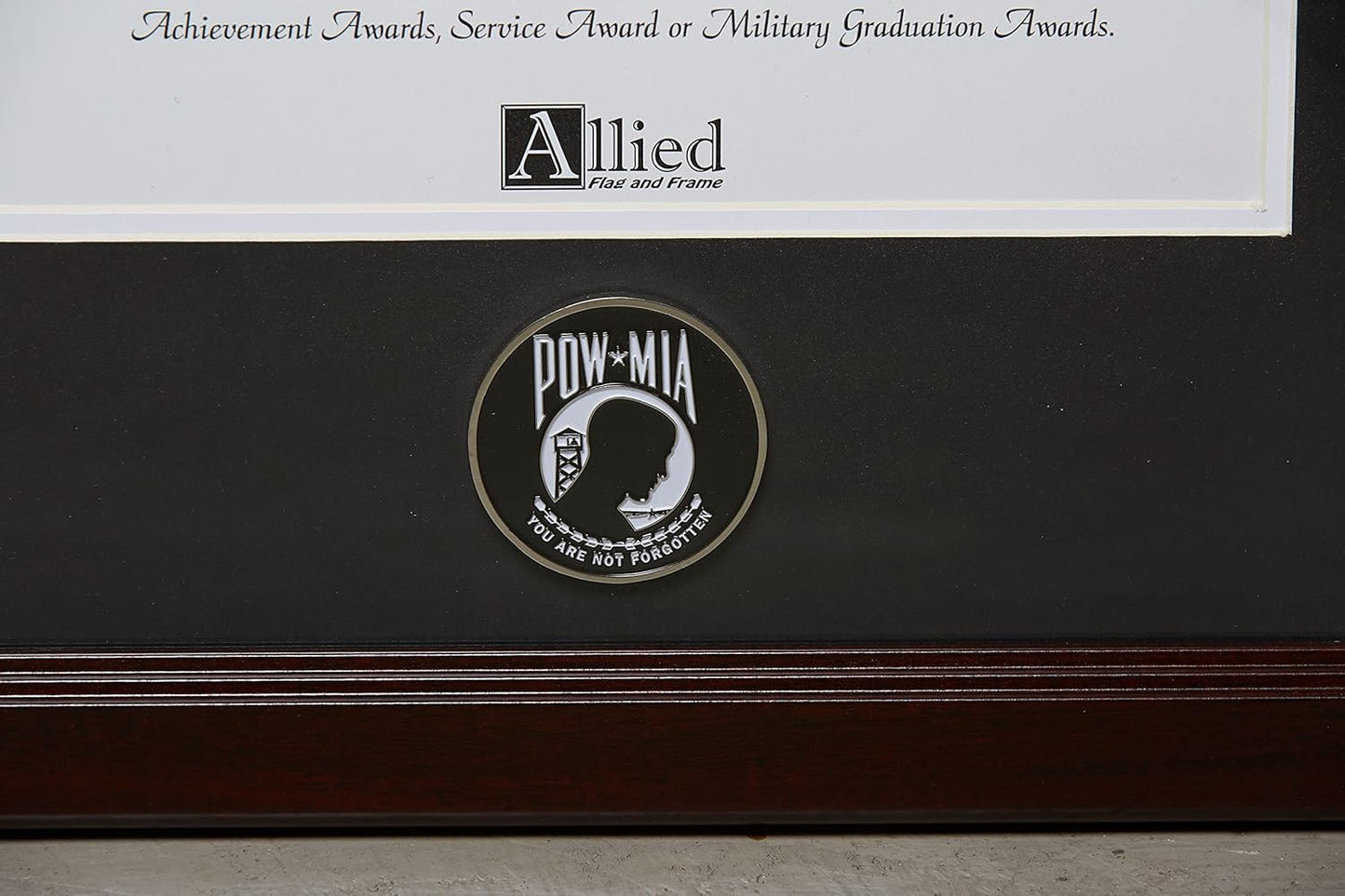 Allied Frame United States Army Certificate of Achievement Frame with Medallion - 8 x 10 inch