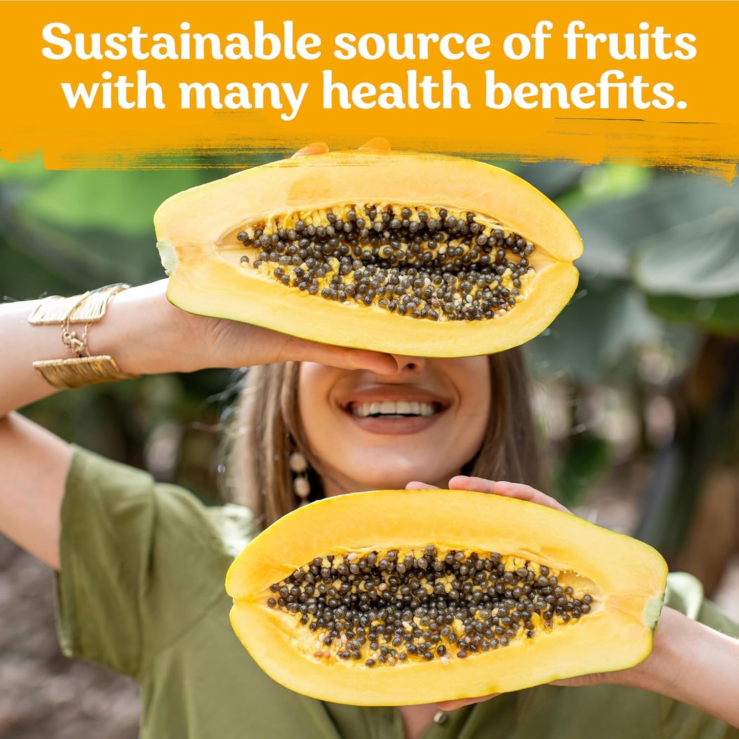 KVITER 20 Waimanalo Dwarf Papaya Seeds - Heirloom, Non-GMO, Fast-Bearing Organic Fruit Seeds for Indoor & Outdoor Gardens