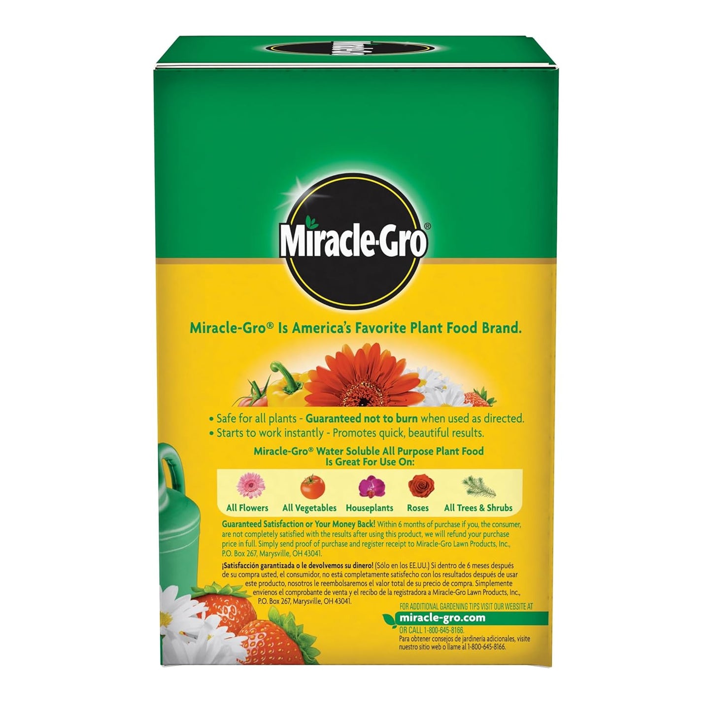 Miracle-Gro Water Soluble All-Purpose Plant Food - Fertilizer for Indoor & Outdoor Plants | 1.5 lbs