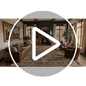 HUGEAR Vintage Area Rug 8x10 Brown Retro Rug for Living Room - Victor Collection