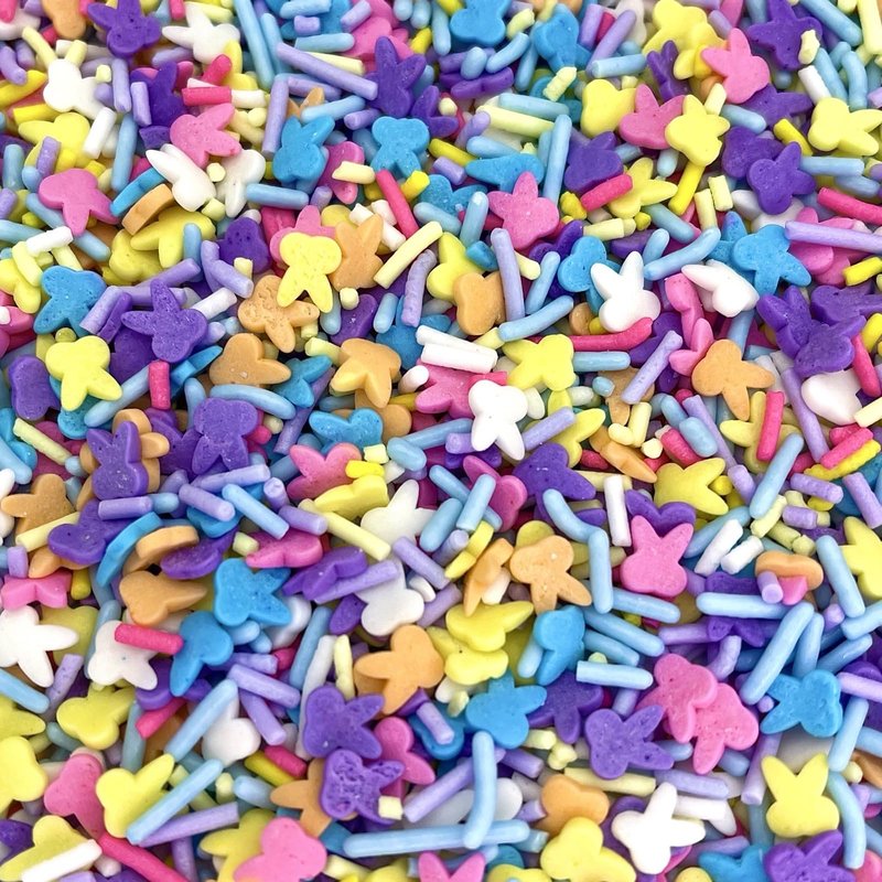 Manvscakes | Sprinkles | Easter sprinkle mix | Spring edible sprinkles | Cookie sprinkle | Baking | Gluten free | Cupcake decorations