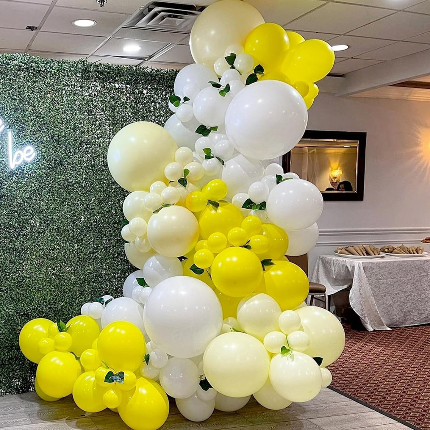 Pastel Yellow Balloons - 12 Inch Light Yellow Latex Balloons | 50pcs for Gender Reveal & Baby Shower Decorations