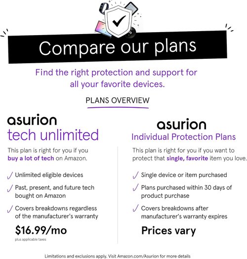 ASURION 3-Year Floorcare Protection Plan - Comprehensive Coverage for $80-$89.99