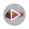 20 Pcs Christmas Movie Night Snack Trays with Cup Holders - Holiday Party Supplies