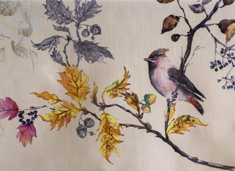 Maison d' Hermine Table Cloth Rectangle Table 100% Cotton 54 x 72 Inches Fall Tablecloth Reusable Everyday Use for Thanksgiving Christmas Decorations Dining Farmhouse Party (Equinoxe - Beige)