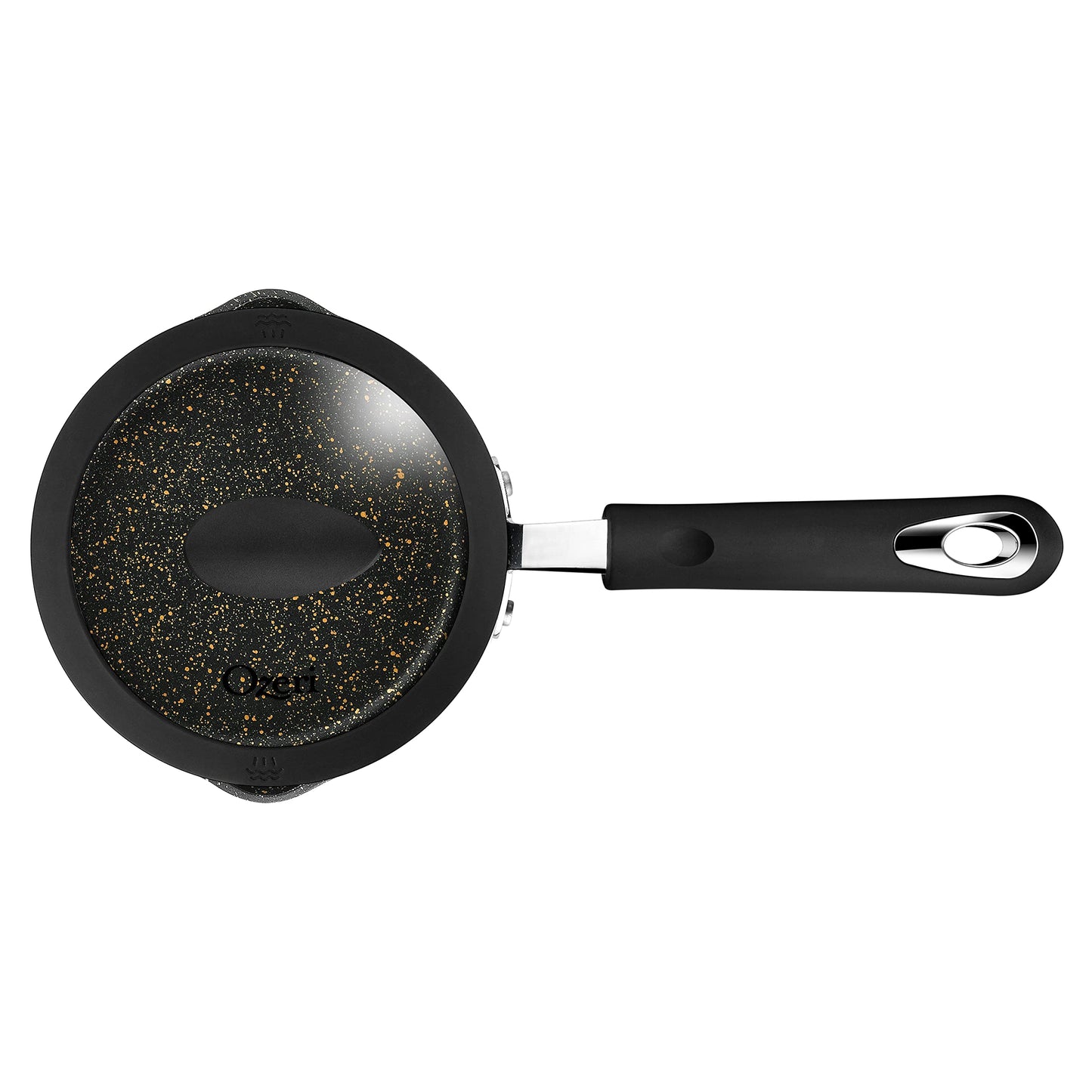 The All-In-One Stone Saucepan and Cooking Pot by Ozeri - 100% APEO, GenX, PFBS, PFOS, PFOA, NMP and NEP-Free German-Made Coating