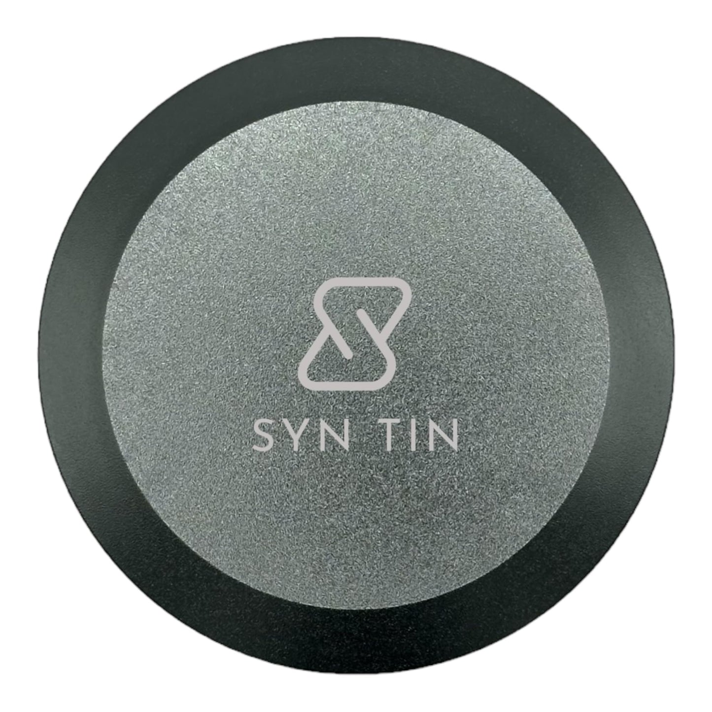 Syn Tin Caffeine | Metal Container for Zyn, Premium Aluminum Can & Rugged Pouch Holder | Extra Capacity, Knurled Grip & Used Pouch Storage | EDC (Gunmetal Gray)