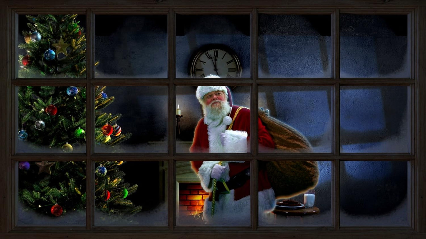 AtmosFX Christmas Digital Decorations DVD - Night Before Christmas Holiday Projector