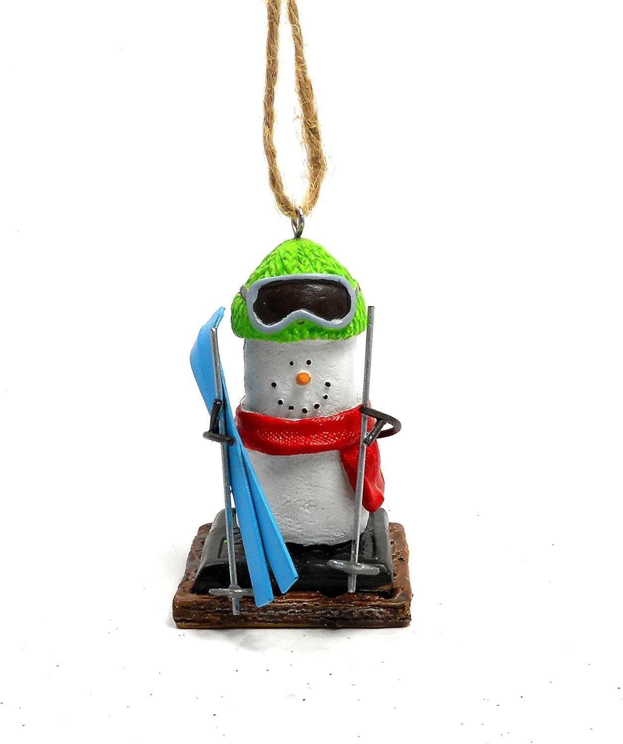 Ice Skater S'Mores Ornament - Midwest-CBK Winter Sports Holiday Decor