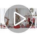 FOTSHARER Red 28.8 Inch Christmas Tree Collar Velvet Sequin Round Base Cover
