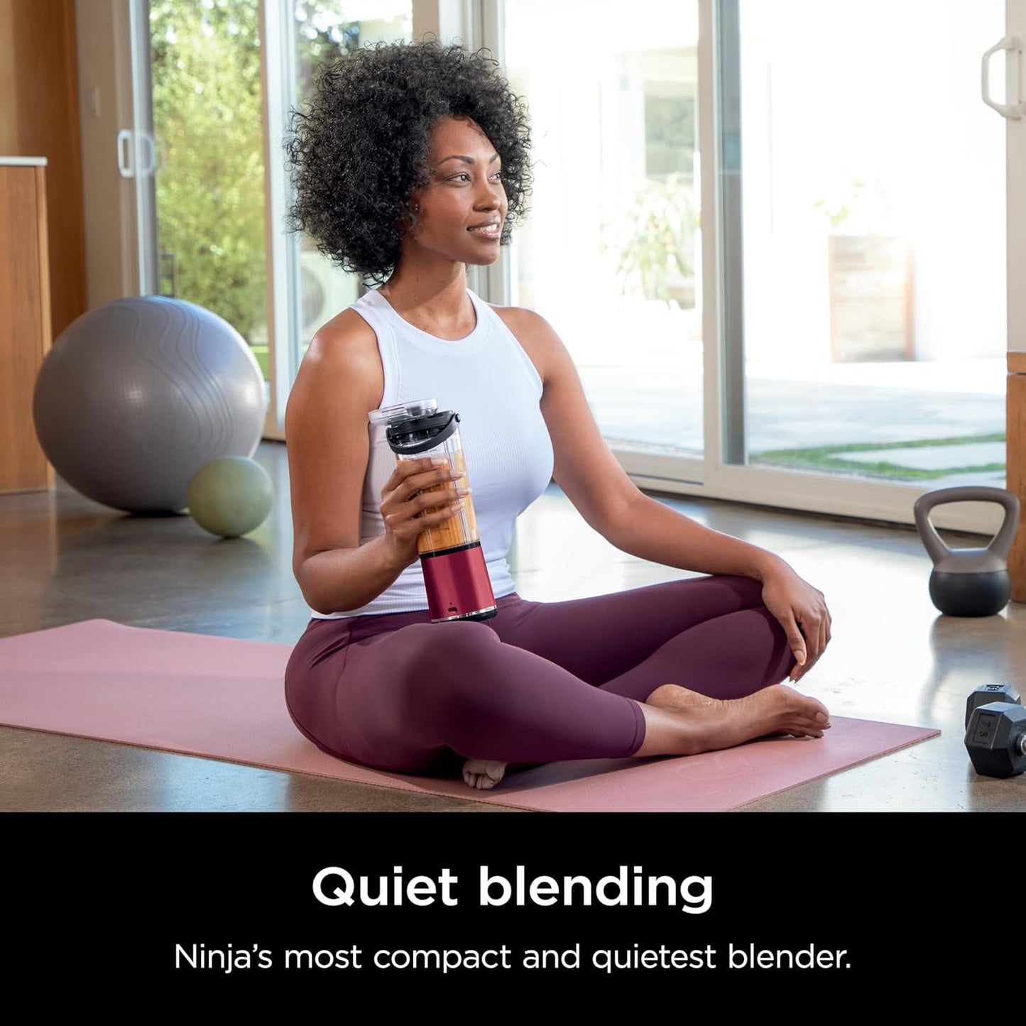 Ninja Blast Portable Blender - Cordless 18oz Personal Blender for Shakes & Smoothies | Leakproof, USB-C, Red