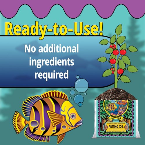 FoxFarm Ocean Forest Potting Soil - Light, Aerated Texture for All Container Plants | 1.5 Cu Ft