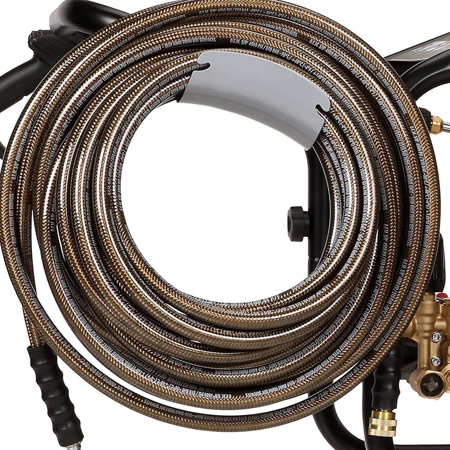 Simpson PowerShot 4400 PSI Gas Pressure Washer - 4.0 GPM Cold Water, 50' Hose, 49-State Compliant | Black