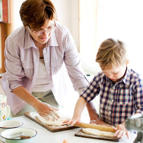 French Rolling Pin - 17-Inch Wooden Roll Pin for Fondant, Pie Crust, Cookie & Pastry Dough