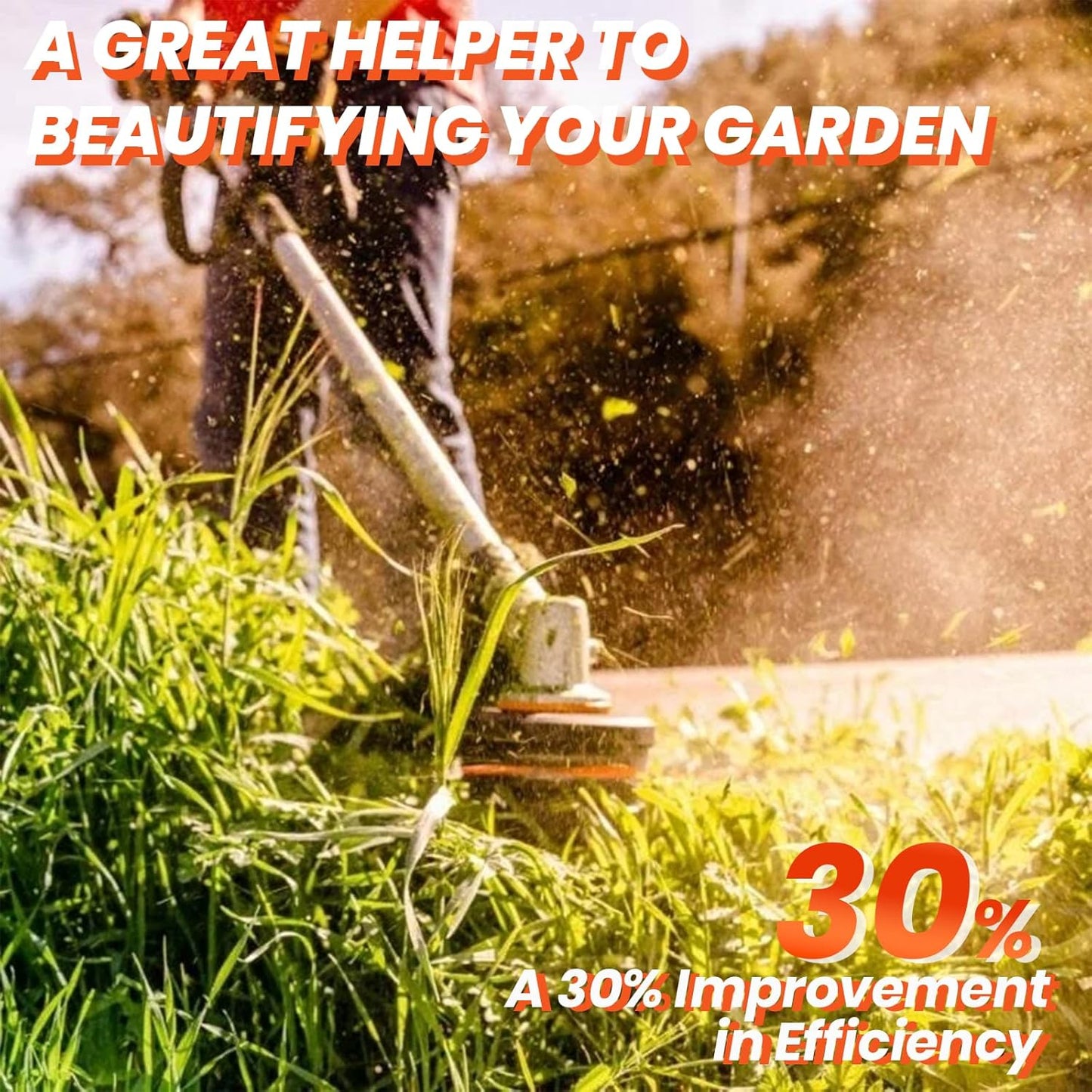 Weed Eater .095 Heavy-Duty Trimmer String - 5LB/1404FT Round Line Fits Most Trimmers
