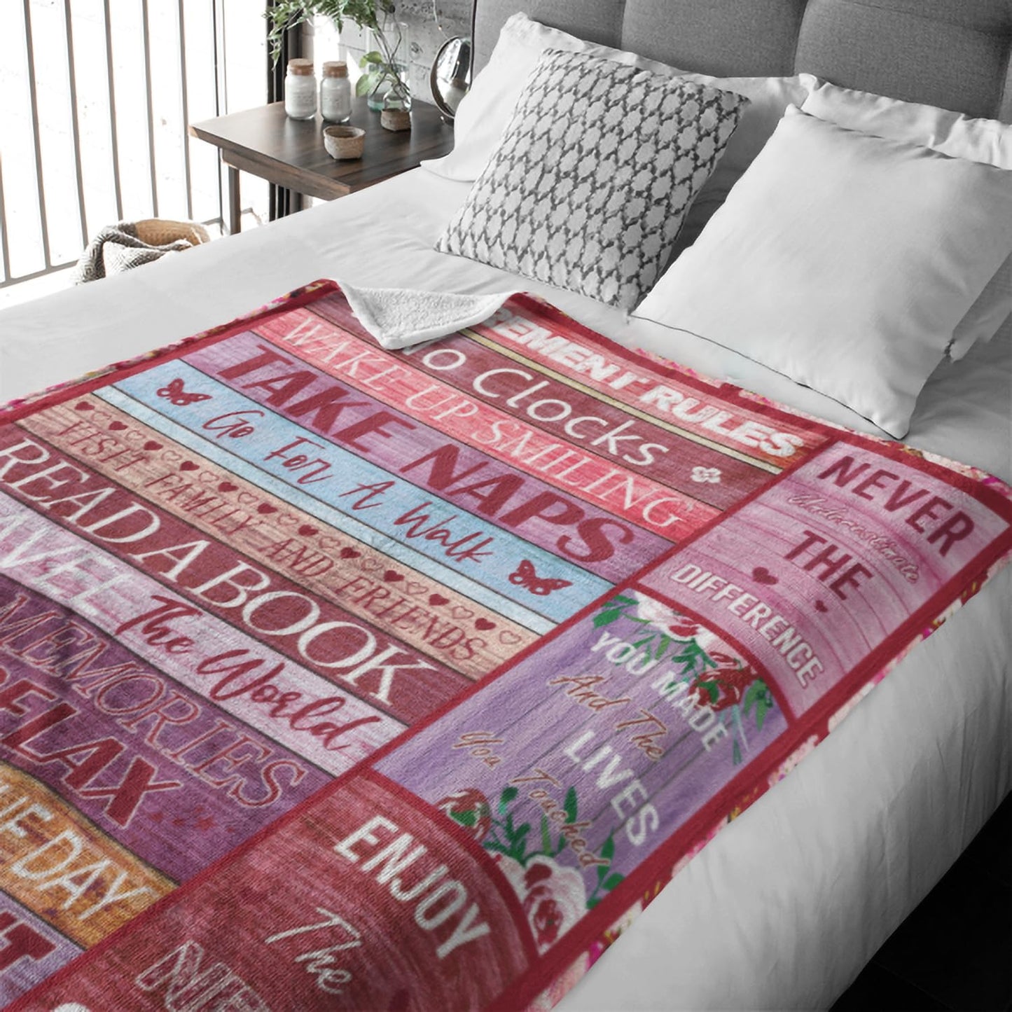 Retirement Gift for Woman, Retirement Blanket, Teacher Retirement Gifts for Women 2024, Best Happy Retirement Gifts, for Retired Women (Pink, 80x60in)