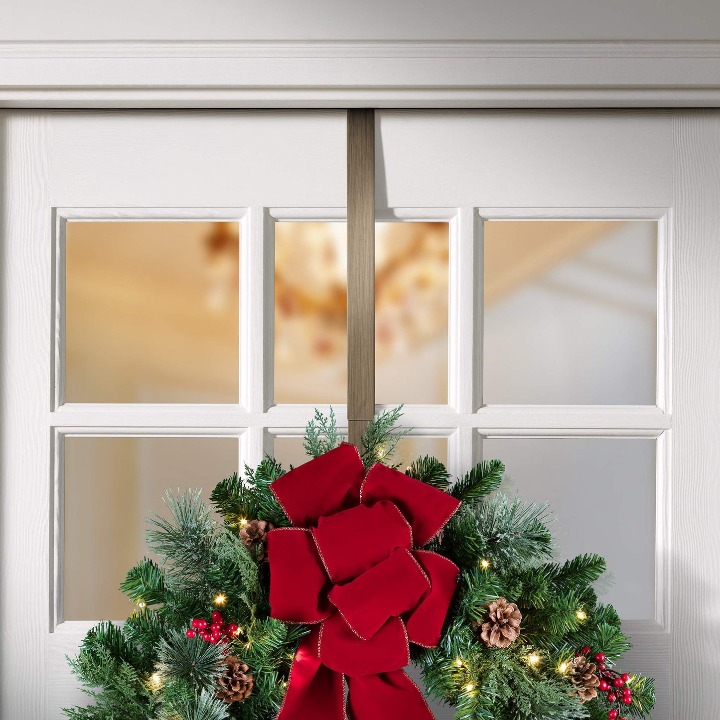 Haute Decor Adjustable Length Wreath Hanger - 20 Lb. Capacity