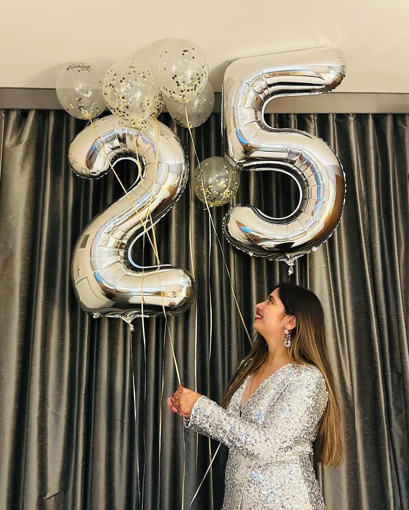 Silver 5 Balloon, Number Balloons 40 Inch, 5th Birthday Balloon Decorations, Silver Party Supplies, 5 Number Balloons, Number 5 Balloon