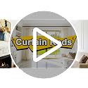 YNL Matte Black Adjustable Curtain Rod 66-120 Inch Heavy Duty for Living Room Bedroom Kitchen Outdoor
