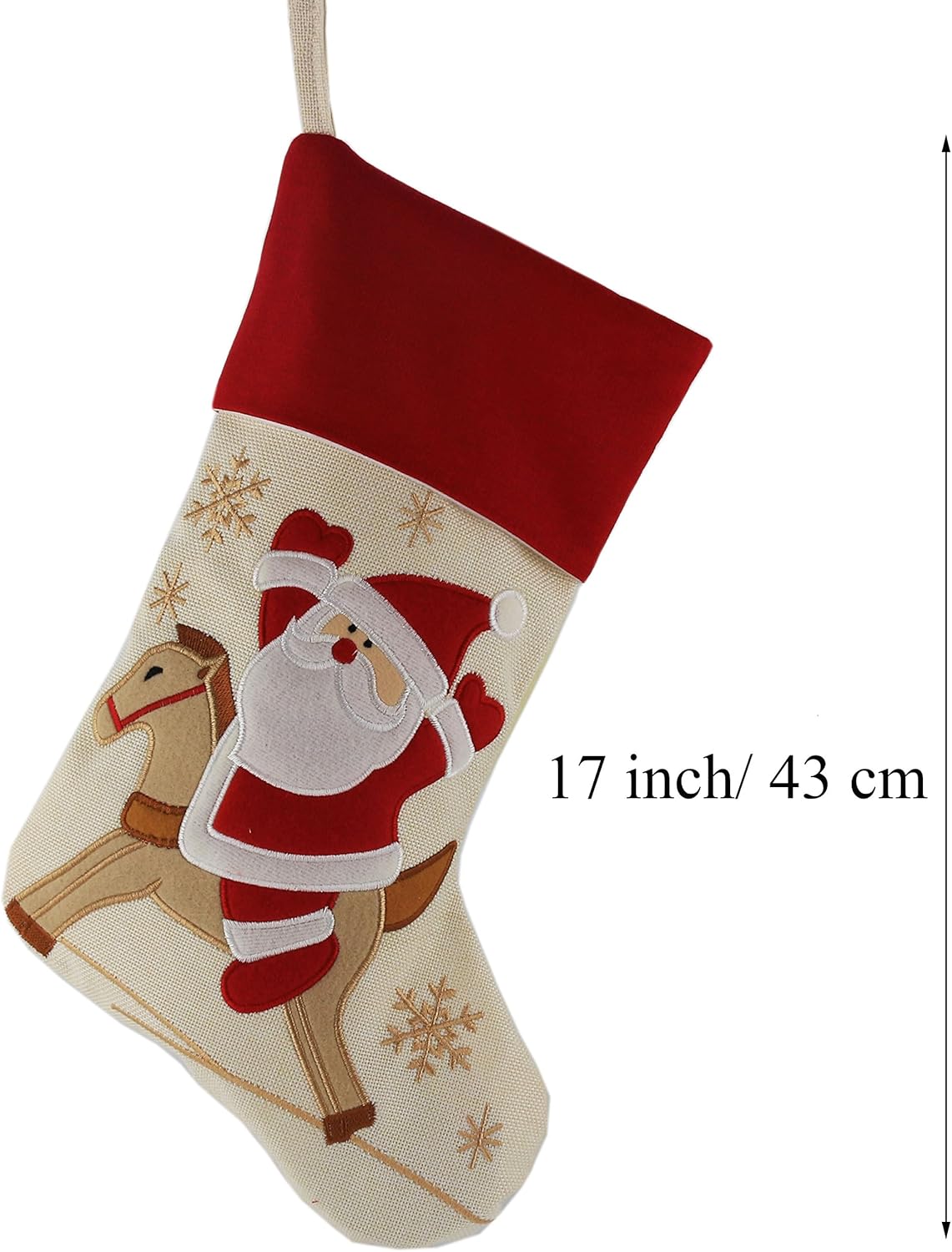 3D Plush Christmas Stockings Set - Santa, Snowman & Reindeer - Festive Holiday Decor for Kids & Family