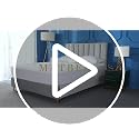 White Checkered King Size Cooling Mattress Topper 78x80 Inches - Deep Pocket, Quilted Fitted Protector