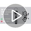 1-Pack Chrome Wall-Mounted Bike Rack for Road Bikes - Space Saving Vertical Storage