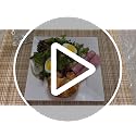White Square Disposable Plastic Plates 100 Pack - Food Grade, Heavy Duty, Party Use