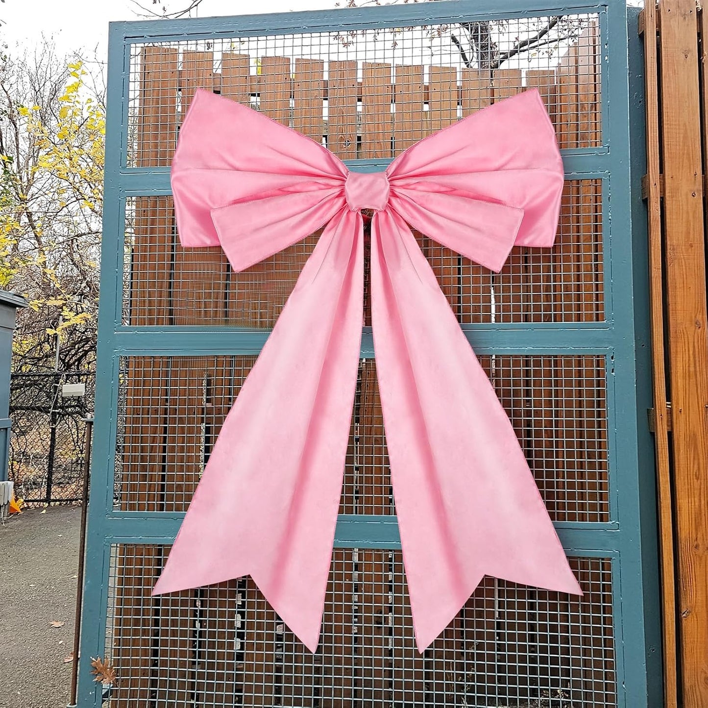 Skiennix Large Pink Coquette Bow - 27.6 x 21.7 Inches | Perfect for Birthday & Bridal Showers