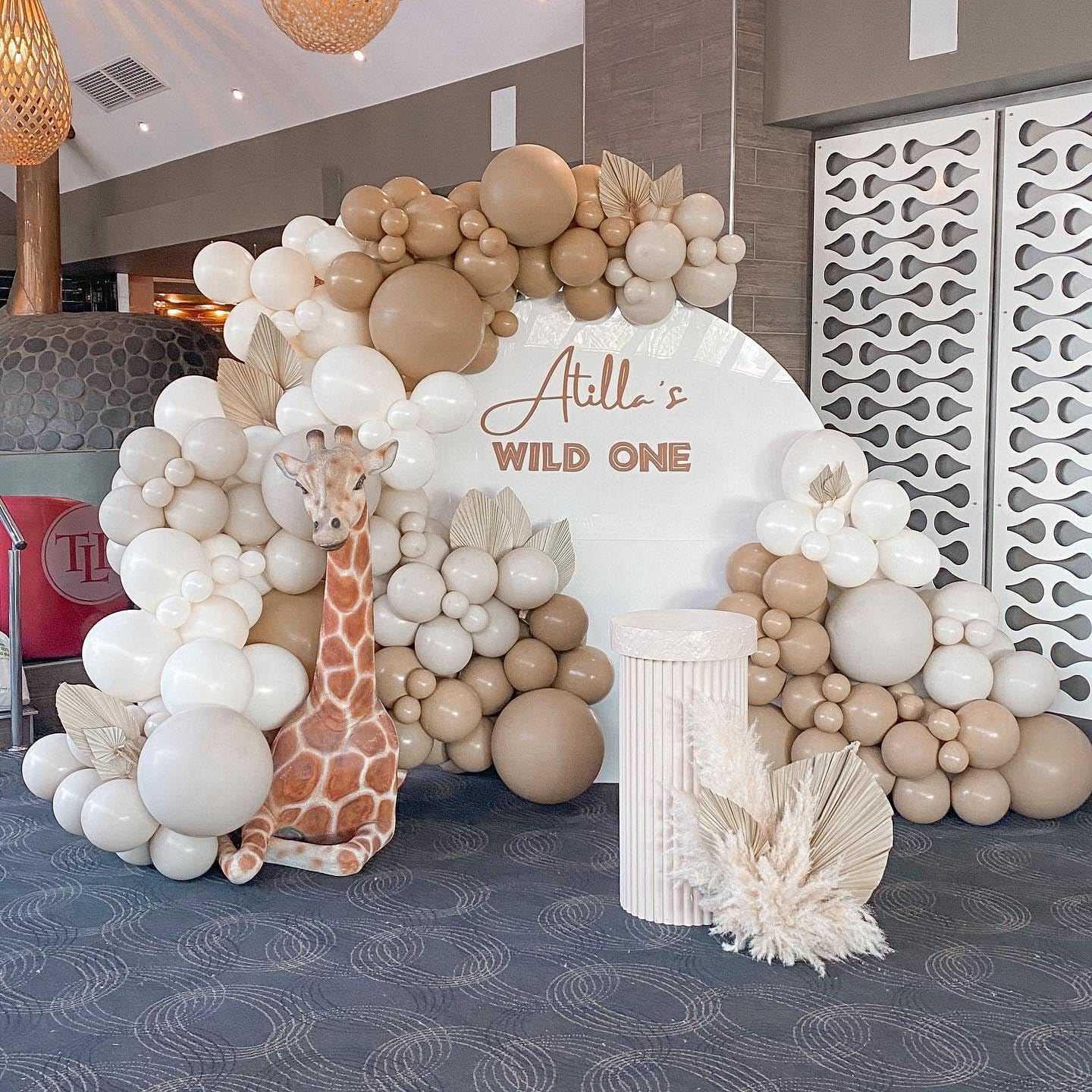 Skiennix White Double Stuffed Balloons - 115 Pcs in 5/10/12/18" Sizes | Perfect for Birthday & Wedding Decor