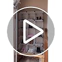 White 16-Cube Storage Organizer - Plastic Stackable Shelf Without Doors