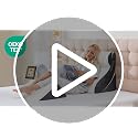White Grey 7PCS Orthopedic Wedge Pillow Bed Set for Post Surgery & Support - Supportive Bed Wedges